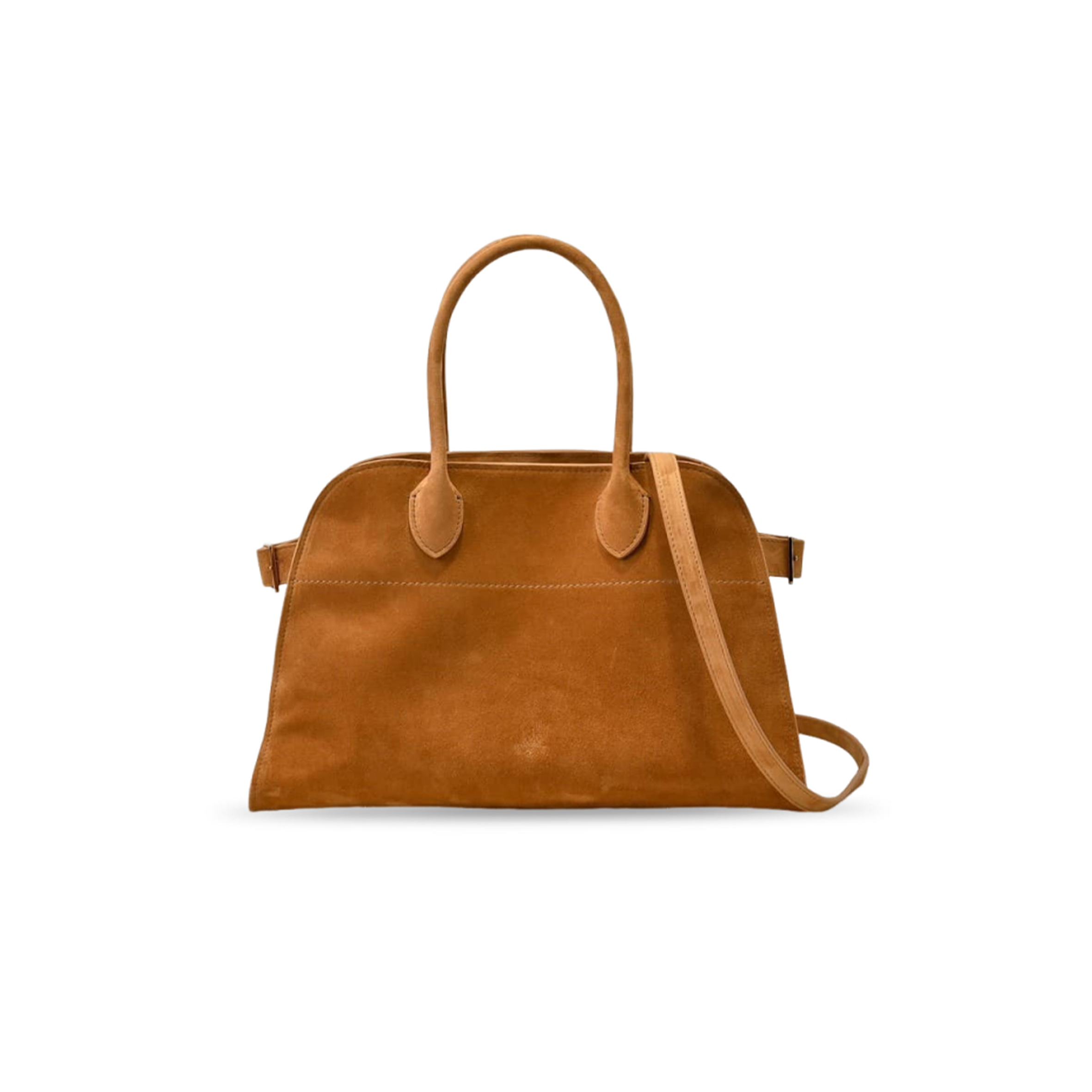 THE ROW MARGAUX 15 LEATHER HANDBAG (38.5*28*22cm)